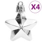 vidaXL 111-tlg. Weihnachtskugel-Set Weiß und Grau Polystyrol vidaXL 111-tlg. Weihnachtskugel-Set Weiß und Grau Polystyrol