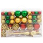 vidaXL 112-tlg. Weihnachtskugel-Set Rot Grün Golden Polystyrol vidaXL 112-tlg. Weihnachtskugel-Set Rot Grün Golden Polystyrol