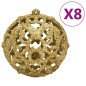vidaXL 112-tlg. Weihnachtskugel-Set Rot Grün Golden Polystyrol vidaXL 112-tlg. Weihnachtskugel-Set Rot Grün Golden Polystyrol