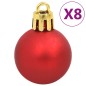 vidaXL 112-tlg. Weihnachtskugel-Set Rot Grün Golden Polystyrol vidaXL 112-tlg. Weihnachtskugel-Set Rot Grün Golden Polystyrol