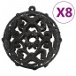 vidaXL 111-tlg. Weihnachtskugel-Set Schwarz Polystyrol vidaXL 111-tlg. Weihnachtskugel-Set Schwarz Polystyrol