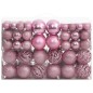 vidaXL 111-tlg. Weihnachtskugel-Set Rosa Polystyrol vidaXL 111-tlg. Weihnachtskugel-Set Rosa Polystyrol