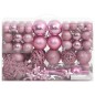 vidaXL 111-tlg. Weihnachtskugel-Set Rosa Polystyrol vidaXL 111-tlg. Weihnachtskugel-Set Rosa Polystyrol