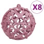 vidaXL 111-tlg. Weihnachtskugel-Set Rosa Polystyrol vidaXL 111-tlg. Weihnachtskugel-Set Rosa Polystyrol