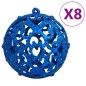 vidaXL 111-tlg. Weihnachtskugel-Set Blau Polystyrol vidaXL 111-tlg. Weihnachtskugel-Set Blau Polystyrol