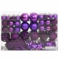 vidaXL 111-tlg. Weihnachtskugel-Set Lila Polystyrol vidaXL 111-tlg. Weihnachtskugel-Set Lila Polystyrol