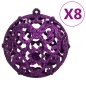 vidaXL 111-tlg. Weihnachtskugel-Set Lila Polystyrol vidaXL 111-tlg. Weihnachtskugel-Set Lila Polystyrol