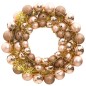 vidaXL Weihnachtskranz Rotgolden 45 cm Polystyrol vidaXL Weihnachtskranz Rotgolden 45 cm Polystyrol