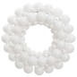 vidaXL Weihnachtskranz Weiß 45 cm Polystyrol vidaXL Weihnachtskranz Weiß 45 cm Polystyrol