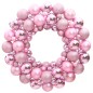 vidaXL Weihnachtskranz Rosa 45 cm Polystyrol vidaXL Weihnachtskranz Rosa 45 cm Polystyrol