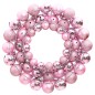 vidaXL Weihnachtskranz Rosa 45 cm Polystyrol vidaXL Weihnachtskranz Rosa 45 cm Polystyrol