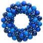 vidaXL Weihnachtskranz Blau 45 cm Polystyrol vidaXL Weihnachtskranz Blau 45 cm Polystyrol
