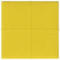 Wandpaneele 12 Stk. Hellgelb 30x30 cm Stoff 1,08 m² Wandpaneele 12 Stk. Hellgelb 30x30 cm Stoff 1,08 m²