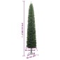 vidaXL Weihnachtsbaum Schlank mit Ständer 270 cm PVC vidaXL Weihnachtsbaum Schlank mit Ständer 270 cm PVC