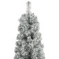vidaXL Weihnachtsbaum Schlank mit Ständer Beschneit 270 cm PVC vidaXL Weihnachtsbaum Schlank mit Ständer Beschneit 270 cm PVC