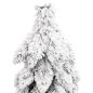 vidaXL Künstlicher Weihnachtsbaum mit 80 LEDs Beschneit 150 cm vidaXL Künstlicher Weihnachtsbaum mit 80 LEDs Beschneit 150 cm