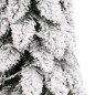 vidaXL Künstlicher Weihnachtsbaum mit 80 LEDs Beschneit 150 cm vidaXL Künstlicher Weihnachtsbaum mit 80 LEDs Beschneit 150 cm