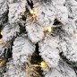 vidaXL Künstlicher Weihnachtsbaum mit 80 LEDs Beschneit 150 cm vidaXL Künstlicher Weihnachtsbaum mit 80 LEDs Beschneit 150 cm