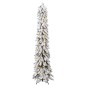 vidaXL Künstlicher Weihnachtsbaum mit 130 LEDs Beschneit 210 cm vidaXL Künstlicher Weihnachtsbaum mit 130 LEDs Beschneit 210 cm