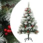 vidaXL Künstlicher Weihnachtsbaum Klappbar mit Zapfen & Beeren 120 cm vidaXL Künstlicher Weihnachtsbaum Klappbar mit Zapfen & Beeren 120 cm