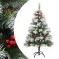 vidaXL Künstlicher Weihnachtsbaum Klappbar mit Zapfen & Beeren 150 cm vidaXL Künstlicher Weihnachtsbaum Klappbar mit Zapfen & Beeren 150 cm
