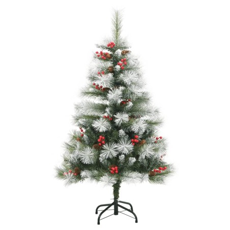 vidaXL Künstlicher Weihnachtsbaum Klappbar mit Zapfen & Beeren 150 cm