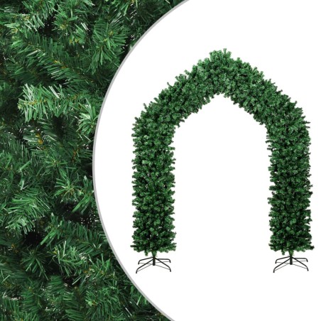 vidaXL Weihnachtsgirlande Grün 270 cm