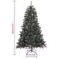 vidaXL Künstlicher Weihnachtsbaum mit Ständer Grün 120 cm PVC vidaXL Künstlicher Weihnachtsbaum mit Ständer Grün 120 cm PVC