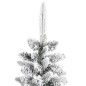 vidaXL Künstlicher Weihnachtsbaum Beschneit Schlank 120 cm PVC&PE vidaXL Künstlicher Weihnachtsbaum Beschneit Schlank 120 cm PVC&PE