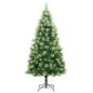 vidaXL Künstlicher Weihnachtsbaum Klappbar mit Ständer 180 cm vidaXL Künstlicher Weihnachtsbaum Klappbar mit Ständer 180 cm