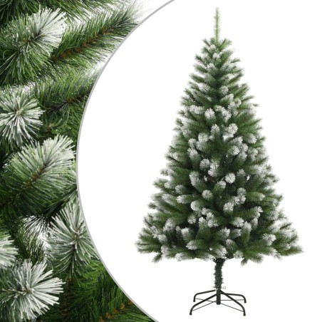 vidaXL Künstlicher Weihnachtsbaum Klappbar Beschneit 180 cm