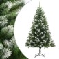 vidaXL Künstlicher Weihnachtsbaum Klappbar Beschneit 210 cm vidaXL Künstlicher Weihnachtsbaum Klappbar Beschneit 210 cm