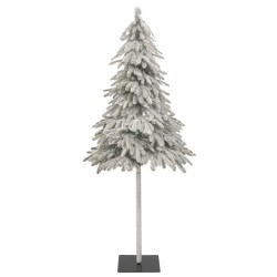 vidaXL Künstlicher Weihnachtsbaum Beschneit 150 cm