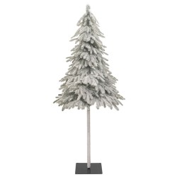 vidaXL Künstlicher Weihnachtsbaum Beschneit 210 cm