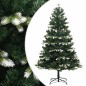 vidaXL Künstlicher Weihnachtsbaum Klappbar Beschneit 120 cm vidaXL Künstlicher Weihnachtsbaum Klappbar Beschneit 120 cm