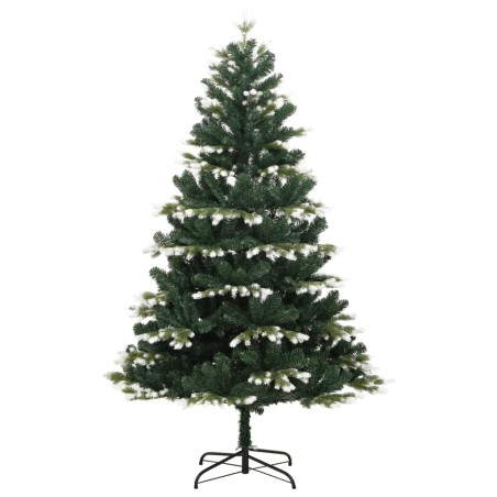 vidaXL Künstlicher Weihnachtsbaum Klappbar Beschneit 180 cm