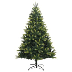 vidaXL Künstlicher Weihnachtsbaum Klappbar mit Ständer 150 cm