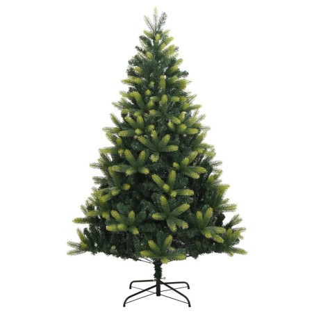 vidaXL Künstlicher Weihnachtsbaum Klappbar mit Ständer 210 cm