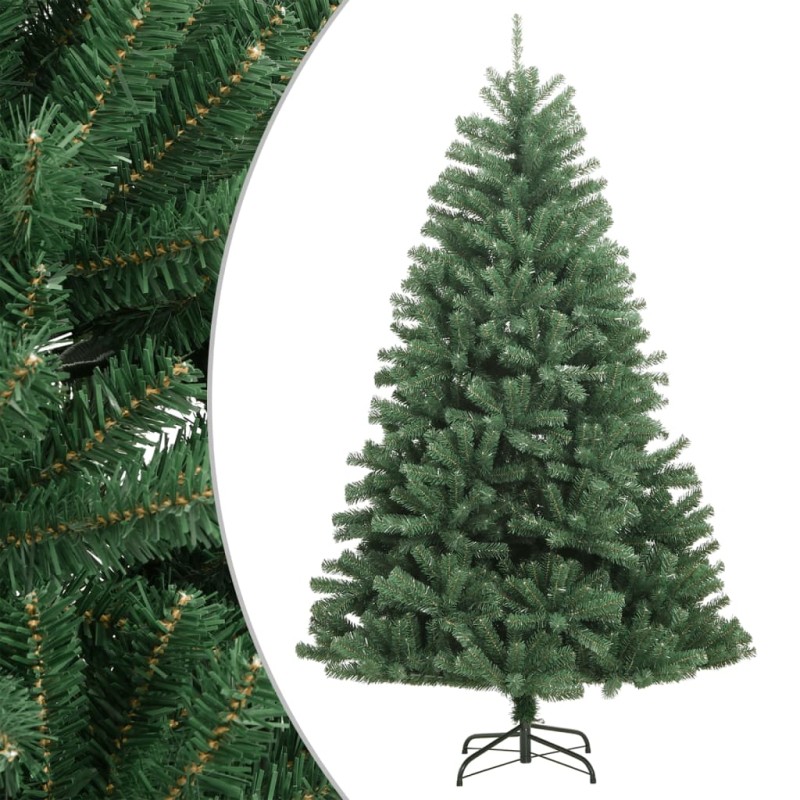 vidaXL Künstlicher Weihnachtsbaum Klappbar mit Ständer Grün 120 cm vidaXL Künstlicher Weihnachtsbaum Klappbar mit Ständer Grün 120 cm