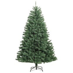 vidaXL Künstlicher Weihnachtsbaum Klappbar mit Ständer Grün 120 cm