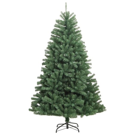 vidaXL Künstlicher Weihnachtsbaum Klappbar mit Ständer Grün 210 cm