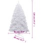 vidaXL Künstlicher Weihnachtsbaum Klappbar Beschneit 120 cm vidaXL Künstlicher Weihnachtsbaum Klappbar Beschneit 120 cm