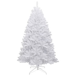vidaXL Künstlicher Weihnachtsbaum Klappbar Beschneit 150 cm