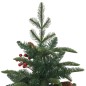vidaXL Künstlicher Weihnachtsbaum Klappbar mit Zapfen & Beeren 150 cm vidaXL Künstlicher Weihnachtsbaum Klappbar mit Zapfen & Beeren 150 cm