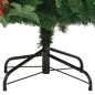 vidaXL Künstlicher Weihnachtsbaum Klappbar mit Zapfen & Beeren 180 cm vidaXL Künstlicher Weihnachtsbaum Klappbar mit Zapfen & Beeren 180 cm