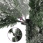 vidaXL Künstlicher Weihnachtsbaum Klappbar Beschneit 120 cm vidaXL Künstlicher Weihnachtsbaum Klappbar Beschneit 120 cm