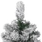 vidaXL Künstlicher Weihnachtsbaum Klappbar Beschneit 120 cm vidaXL Künstlicher Weihnachtsbaum Klappbar Beschneit 120 cm