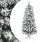 vidaXL Künstlicher Weihnachtsbaum Klappbar Beschneit 150 cm vidaXL Künstlicher Weihnachtsbaum Klappbar Beschneit 150 cm