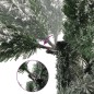vidaXL Künstlicher Weihnachtsbaum Klappbar Beschneit 150 cm vidaXL Künstlicher Weihnachtsbaum Klappbar Beschneit 150 cm