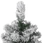 vidaXL Künstlicher Weihnachtsbaum Klappbar Beschneit 150 cm vidaXL Künstlicher Weihnachtsbaum Klappbar Beschneit 150 cm